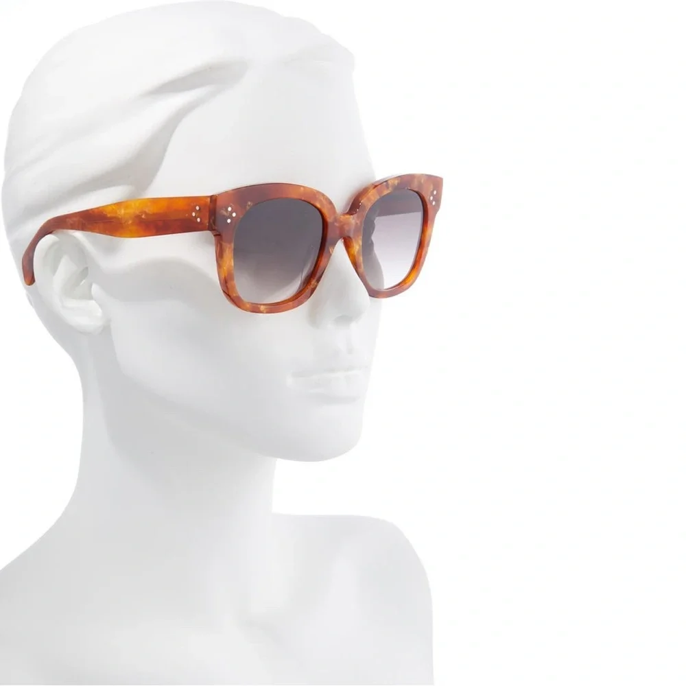 Celine 54mm Gradient Round Glasses - Picture 2 of 7